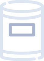 Dustbin Creative Icon Design vector