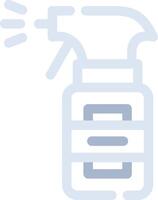 Spray Bottle Creative Icon Design vector