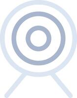 Bullseye Creative Icon Design vector