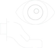 Primary Eye Care Creative Icon Design vector