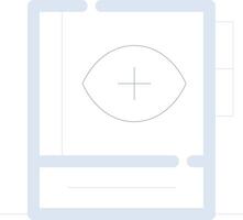 Optometric Guidelines Creative Icon Design vector