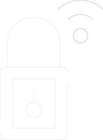 Smart Security Creative Icon Design vector