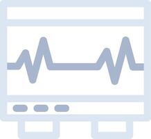 Electrocardiogram Creative Icon Design vector