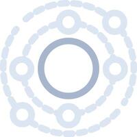Planet Creative Icon Design vector