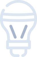 LED Bulb Creative Icon Design vector