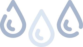 Drops Creative Icon Design vector