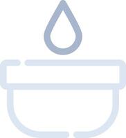 Aromatic Candle Creative Icon Design vector