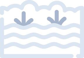 Swamp Creative Icon Design vector