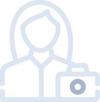 Photographer Creative Icon Design vector