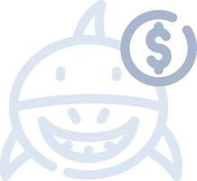 Loan Shark Creative Icon Design vector