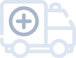 Ambulance Creative Icon Design vector