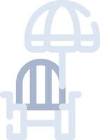 Lifeguard Creative Icon Design vector