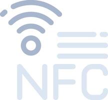 NFC Creative Icon Design vector