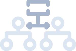 Labeled Hierarchy Creative Icon Design vector