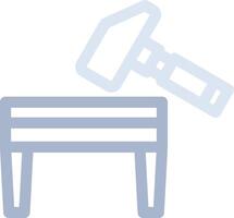 Anvil Creative Icon Design vector