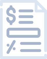 Bill Creative Icon Design vector