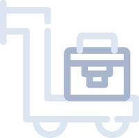 Trolley Creative Icon Design vector