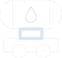 Tanker Creative Icon Design vector