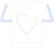 diseño de icono creativo de camiseta vector