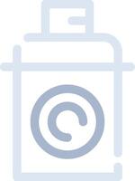 Spray Paint Creative Icon Design vector