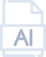 Ai File Creative Icon Design vector