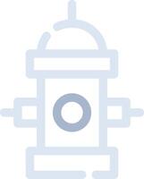 Fire Hydrant Creative Icon Design vector