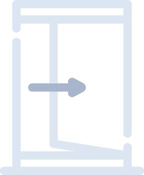 Exit Creative Icon Design vector