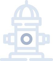 Fire Hydrant Creative Icon Design vector