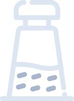 Salt And Pepper Creative Icon Design vector