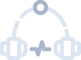 Headphone Creative Icon Design vector