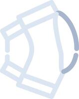Kneepad Creative Icon Design vector