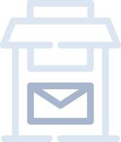 Postbox Creative Icon Design vector