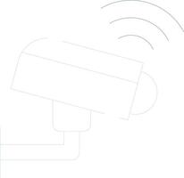 Smart CCTV Creative Icon Design vector