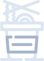 Noodles Creative Icon Design vector