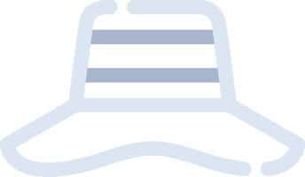 Sun Hat Creative Icon Design vector