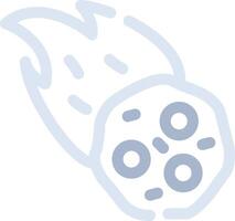 Meteor Creative Icon Design vector