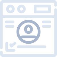 Personal Information Creative Icon Design vector