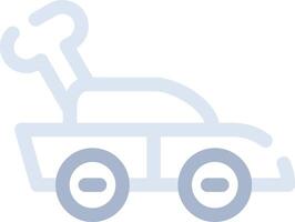 Car Toy Creative Icon Design vector