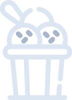 Ice Cream Creative Icon Design vector