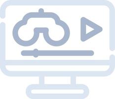 Game Streaming Creative Icon Design vector