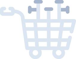 Shopping Cart Creative Icon Design vector