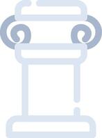 Pillar Creative Icon Design vector
