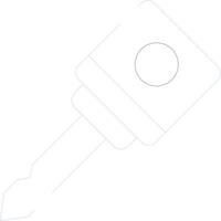 Key Creative Icon Design vector