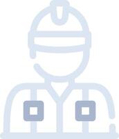 Worker Creative Icon Design vector