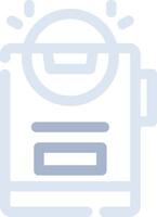Light Creative Icon Design vector