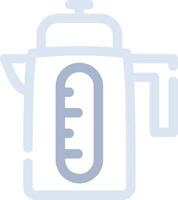 Electric Kettle Creative Icon Design vector