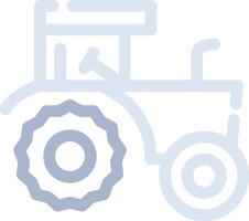 diseño de icono creativo de tractor vector