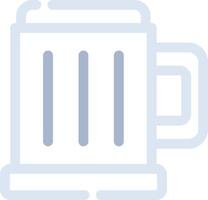 Pint Of Beer Creative Icon Design vector