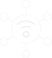Internet of Things Creative Icon Design vector