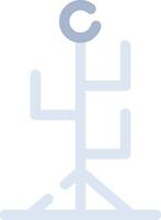 Clothes Stand Creative Icon Design vector